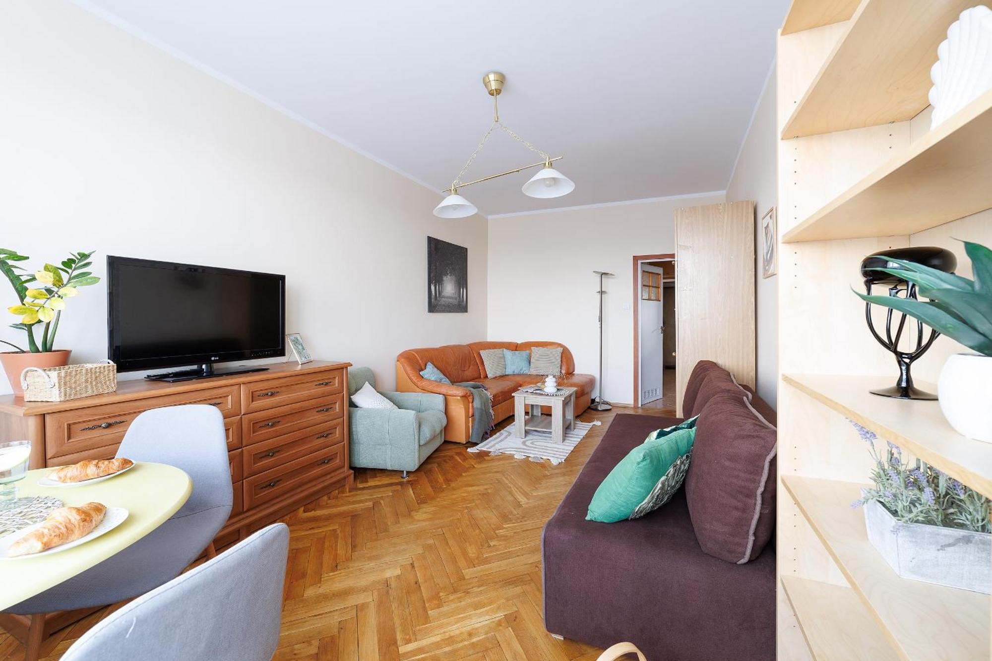 Apartament 2 Pokoje W Gdansku Blisko Morza 1500 M Do Plazy Bagian luar foto